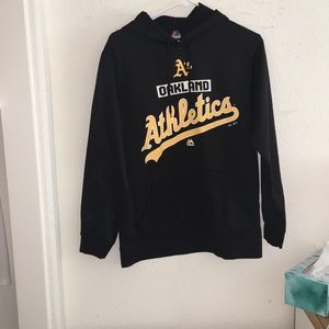 Black A’s hoodie